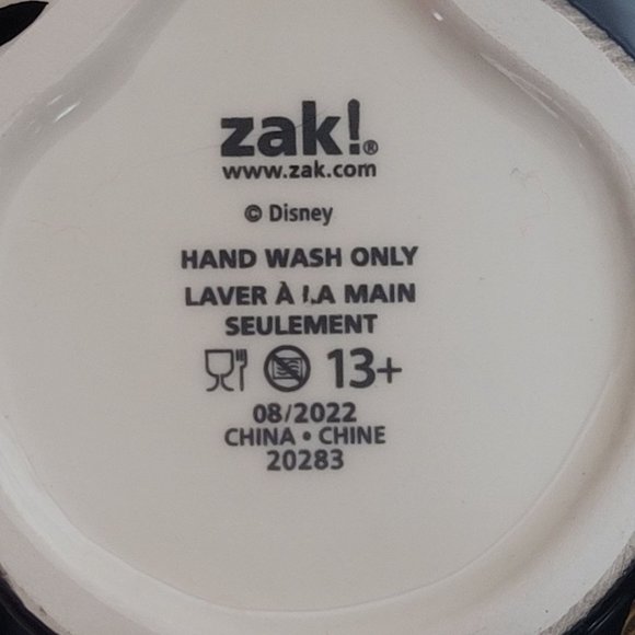 Zak Designs Mickey Mouse Coffee Cup Mug Double Ear Handles 2022 - Picture 9 of 9